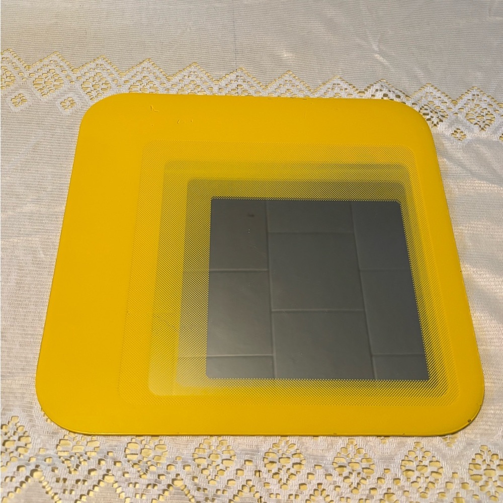 Vintage IKEA Yellow Wall Mirror
